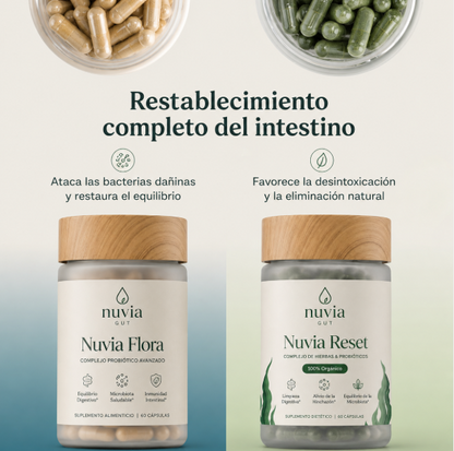 Nuvia Gut® - Pack reset intestinal natural