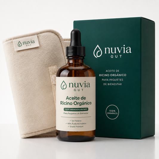 Nuvia Gut- Pack Desintoxicación con Aceite de Ricino
